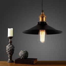 European Style Retro Classic Pendant Light Metal Art Droplight Give Bulb Diameter
