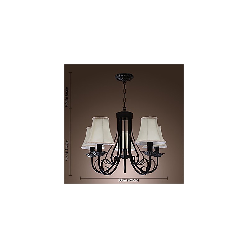 Traditional Classic Antique Brass Chandelier