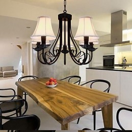 Traditional Classic Antique Brass Chandelier