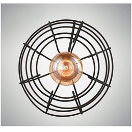 Edison Pendant Light Chandelier Wire Cage Hanging Ceiling Lampshade