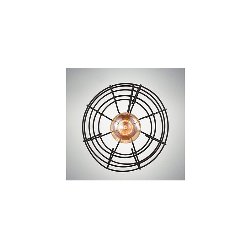 Edison Pendant Light Chandelier Wire Cage Hanging Ceiling Lampshade