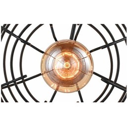 Edison Pendant Light Chandelier Wire Cage Hanging Ceiling Lampshade