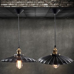 Retro Classic European Style Pendant Light Metal Art Droplight