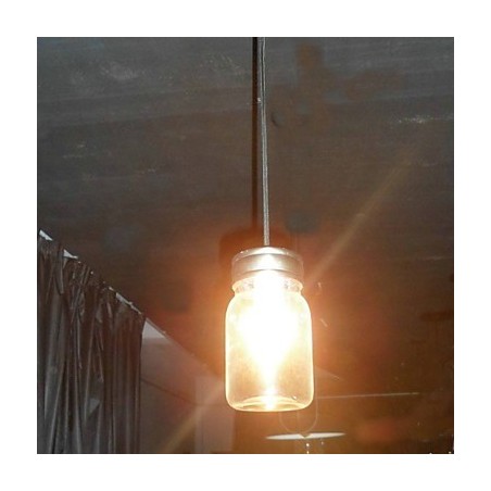 Modern Minimalist 1 Light Pendant In Bottle Shape