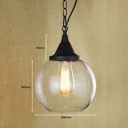 Pendant Lights Traditional Classic Vintage Retro Country Garage Metal