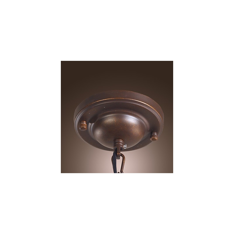 Traditional Classic Vintage Lantern Mini Style Electroplated Pendant Light Dining