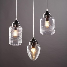Modern Contemporary Traditional Classic Vintage Lantern Country Nickel Glass Pendant Light Dining