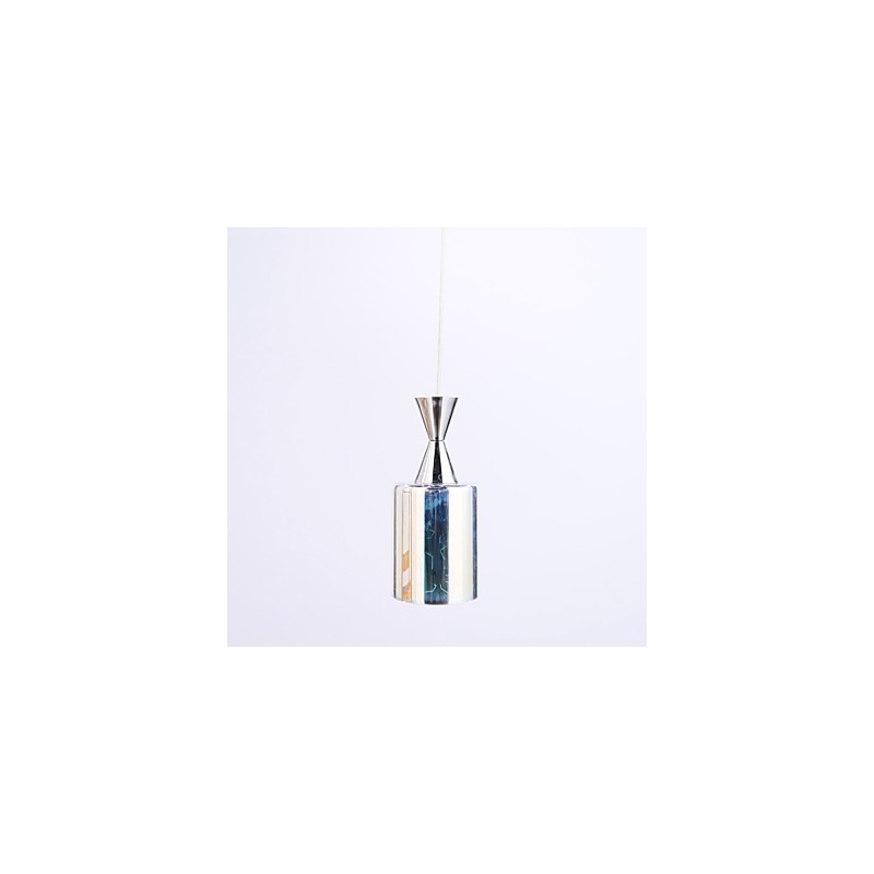 Dream laser Engraving Chrome Plated pendant lamp