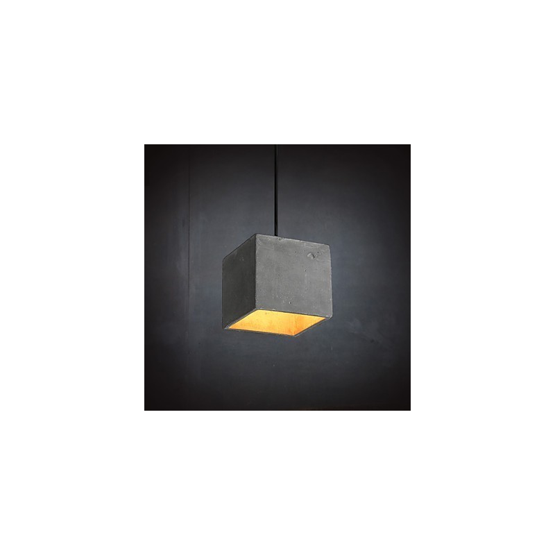 Contemporary And Contracted Retro Cement Pendant Lamp Light