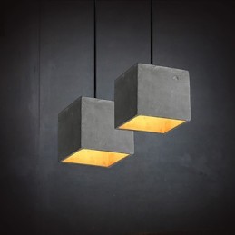 Contemporary And Contracted Retro Cement Pendant Lamp Light