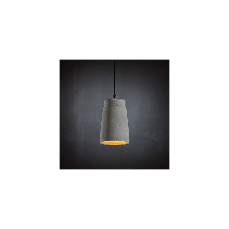 Contemporary And Contracted Retro Cement Pendant Lamp Light