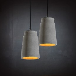 Contemporary And Contracted Retro Cement Pendant Lamp Light