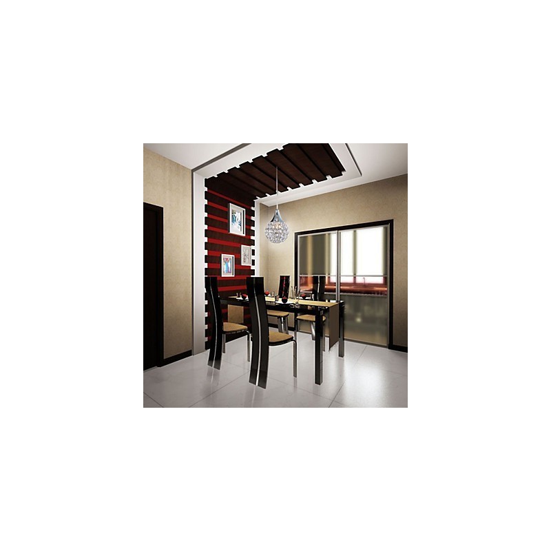 G9 Pendant Light Crystal Modern Contemporary Metal