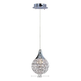 G9 Pendant Light Crystal Modern Contemporary Metal