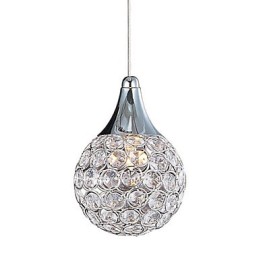 G9 Pendant Light Crystal Modern Contemporary Metal