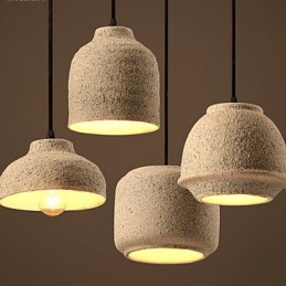 Nordic Creative Arts The Color Sand Ceramic Chandelier Lamp Light