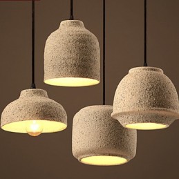 Nordic Creative Arts The Color Sand Ceramic Chandelier Lamp Light