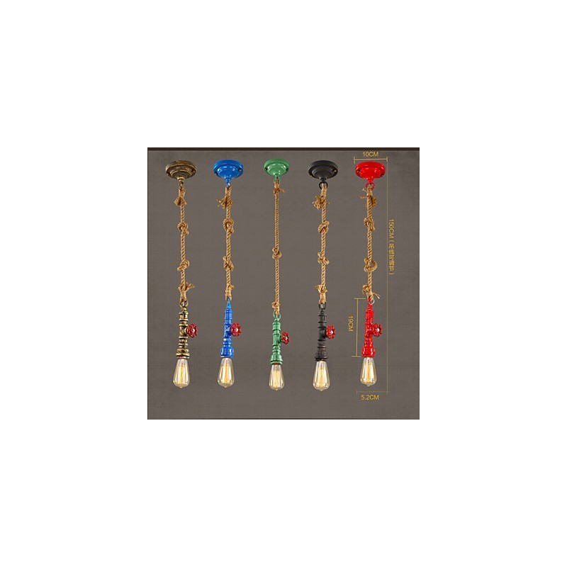 Pendant Lights Traditional Classic Vintage Retro Metal