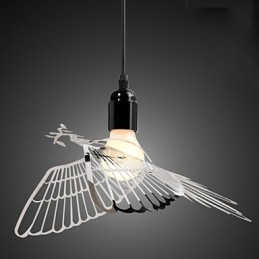 Creative Modern Fashion Decoration Stainless Steel Bird Bird Droplight Lamp