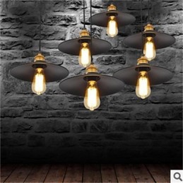 The American Minimalist Retro 1 Iron Chandelier