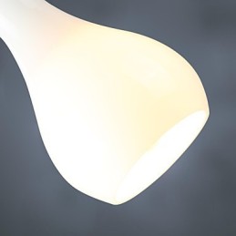 Modern Contemporary Mini Style Chrome Metal Pendant Light