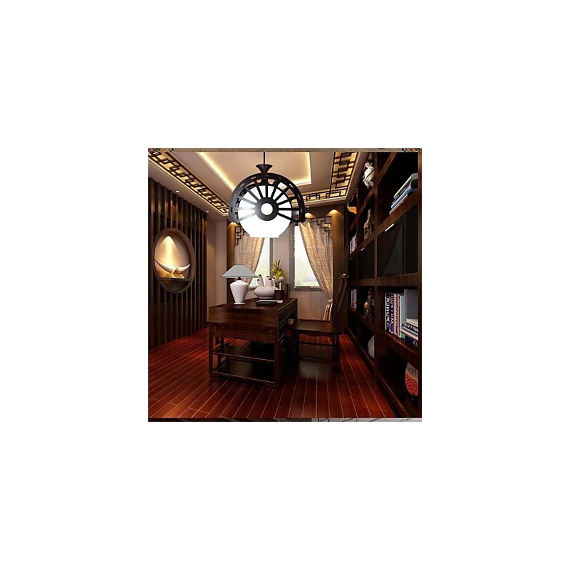 Modern Retro Style Of The Ancients For Classic Wooden Chandelier Lamp Lighting