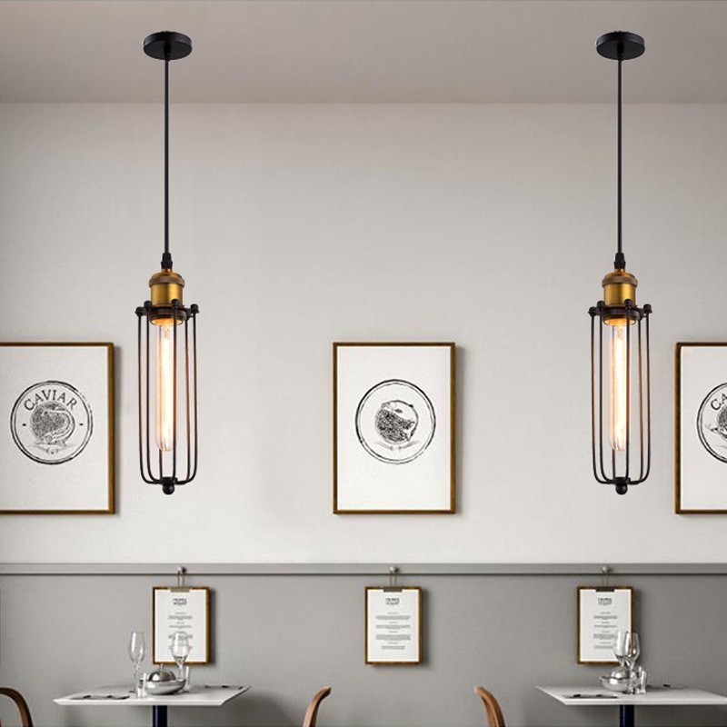 Line Country Industrial Style Creative Gladiator Restoring Ancient Ways Single Head Droplight Pendant Light