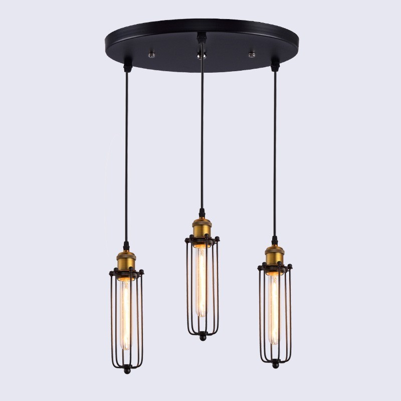 Line Country Industrial Style Creative Gladiator Restoring Ancient Ways Single Head Droplight Pendant Light