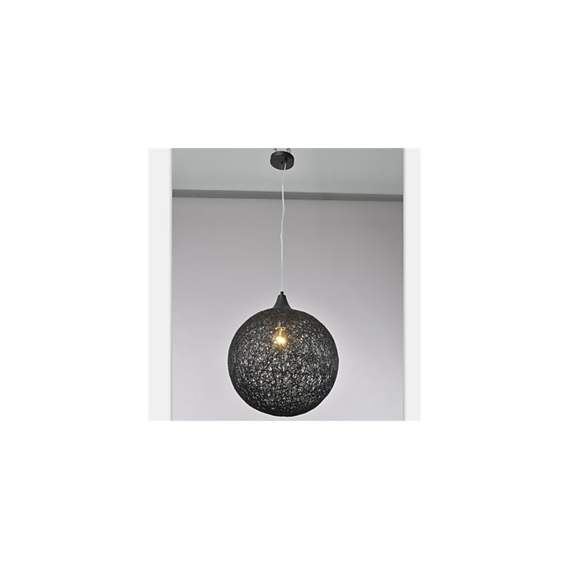 American country ball type creative paper rattan Chandelier
