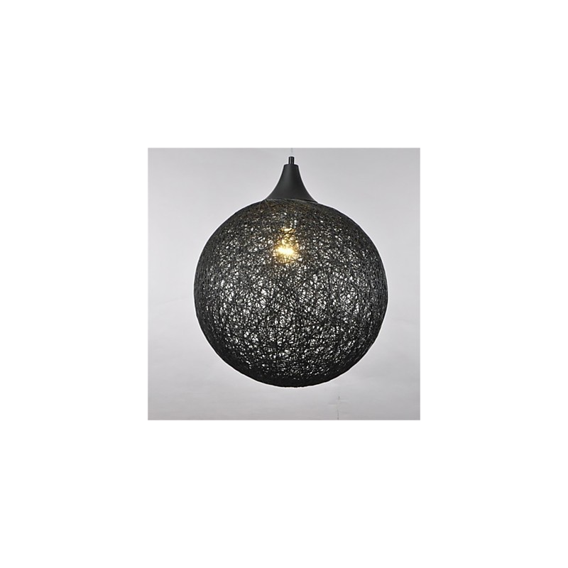 American country ball type creative paper rattan Chandelier