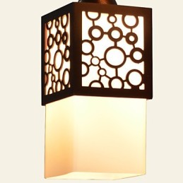 American Country Woodiness Droplight Lamp Light
