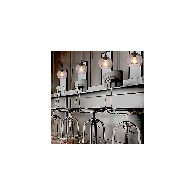Pendant Lights Mini Style Rustic Lodge Retro Country Garage Metal