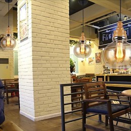 Northern American Creative Wood Grain Crystal Lamp Restoring Ancient Ways Lamp Light