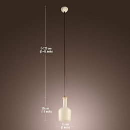 Modern Contemporary Mini Style Painting Pendant Light