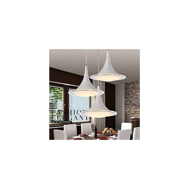 Trumpet Pendant Light Droplight Acrylic Chandelier