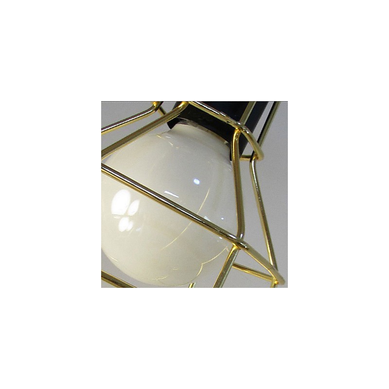 Country Electroplated Metal Pendant Light Garage