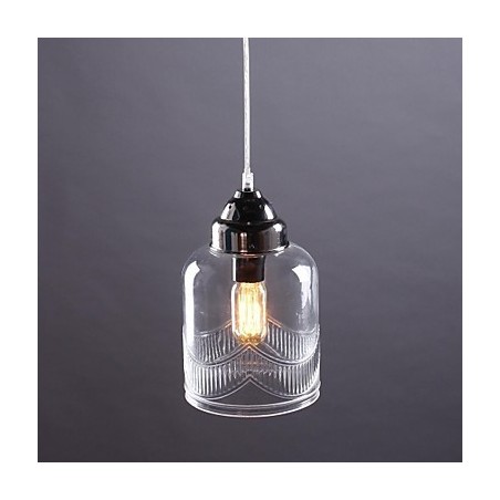 Modern Contemporary Traditional Classic Vintage Lantern Country Nickel Glass Pendant Light Dining