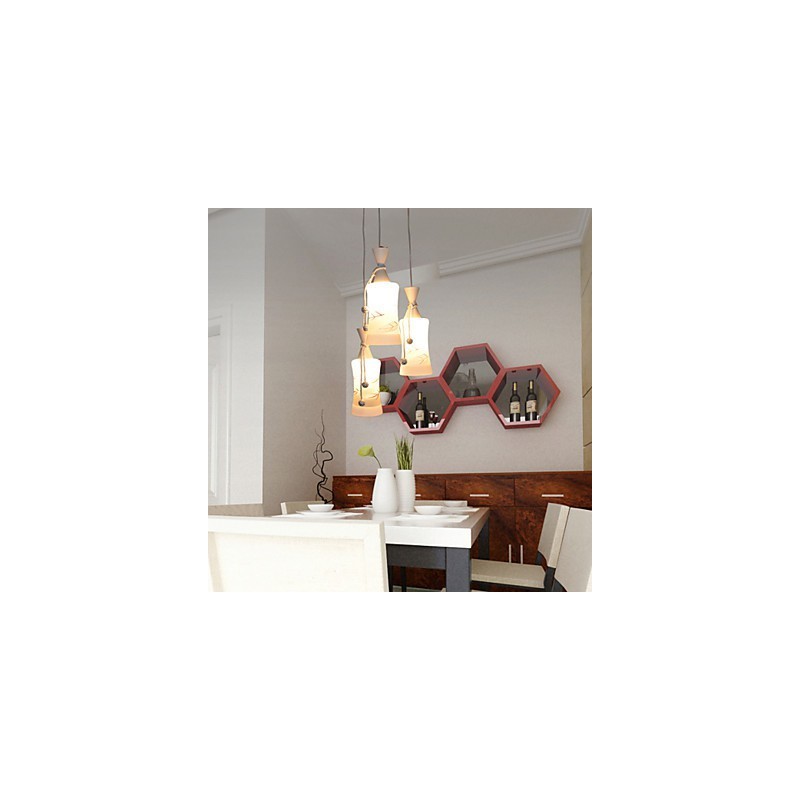 Creative Warm Air Line Leaves Droplight Lamp Light