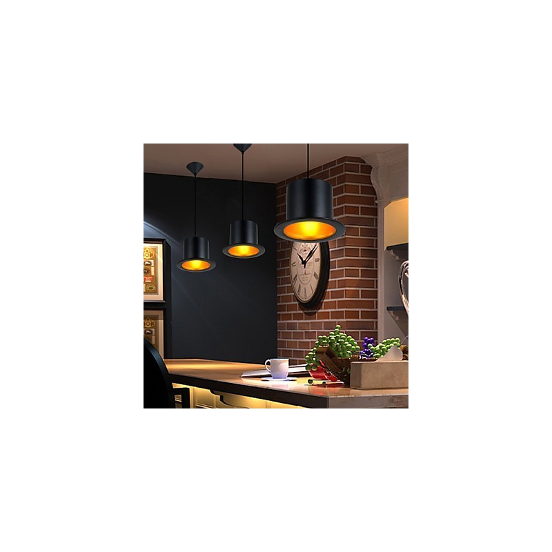 Retro Painting Metal Pendant Light Garage