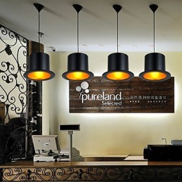 Retro Painting Metal Pendant Light Garage