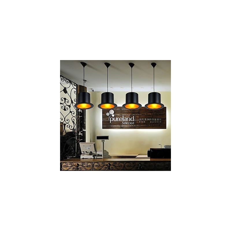 Retro Painting Metal Pendant Light Garage