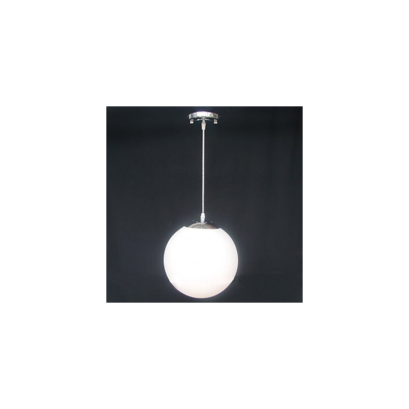 Contracted White Glass Ball Decorative Chandelier Light