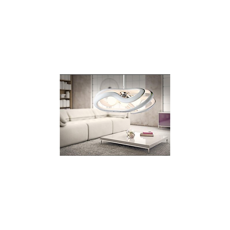 Modern Contemporary Painting Resin Pendant Light