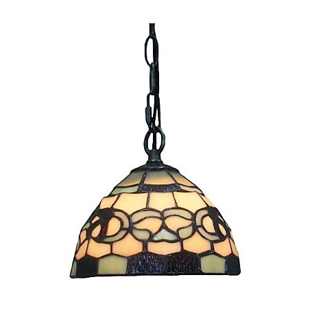 1 Light Pendant Light with Glass Shade
