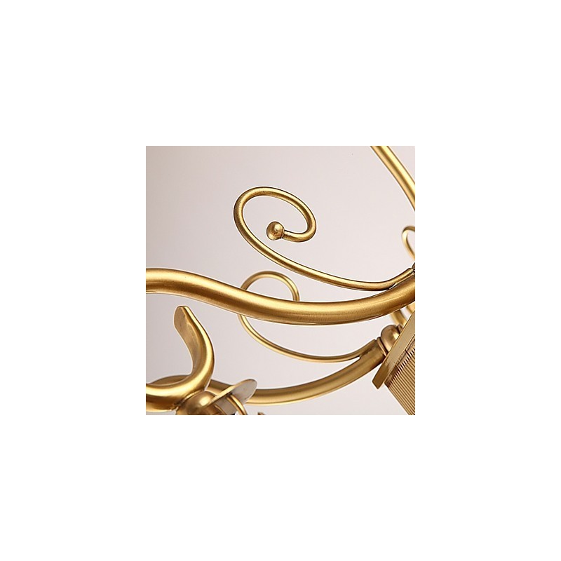 Chandelier Traditional Classic Rustic Lodge Metal