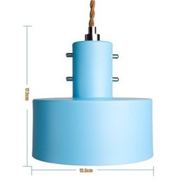 Modern Contemporary Country Mini Style Painting Metal Pendant Light Kids