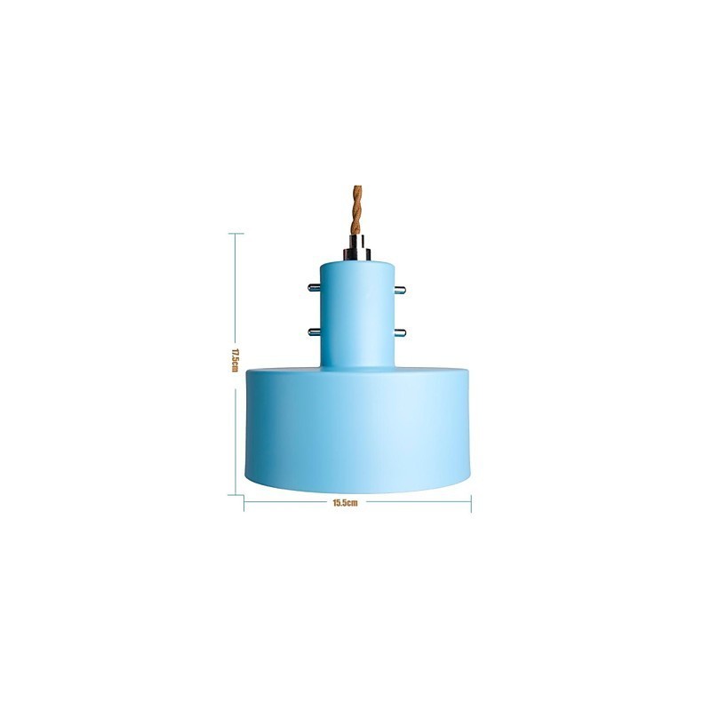 Modern Contemporary Country Mini Style Painting Metal Pendant Light Kids