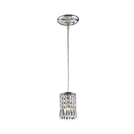 Modern Contemporary Crystal Mini Style Electroplated Pendant Light