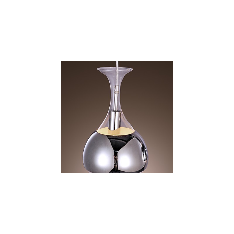 French Style Creative 3 Light Pendant in Shape Of Goblet