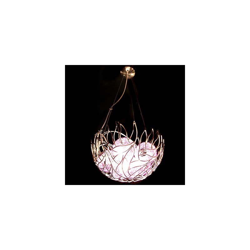 Modern Contemporary Bowl Crystal Chandelier Pendant Light